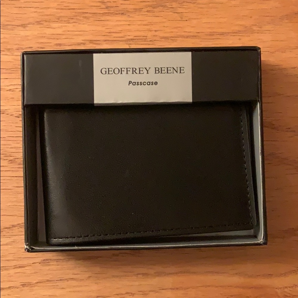 New Black Leather Wallet!